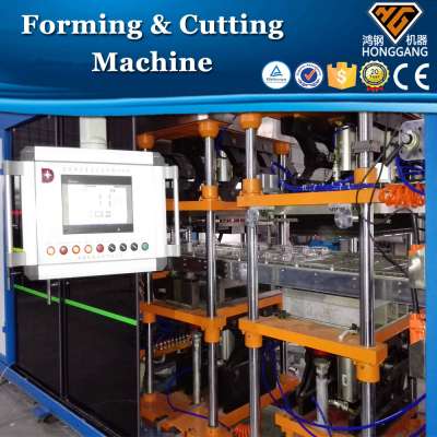 High Speed Plastic Packaging Automatic Vacum Forming Machine