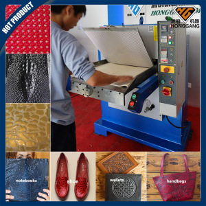 Hydraulic Lady Bags Leather Embossing Machine (HG-E120T)